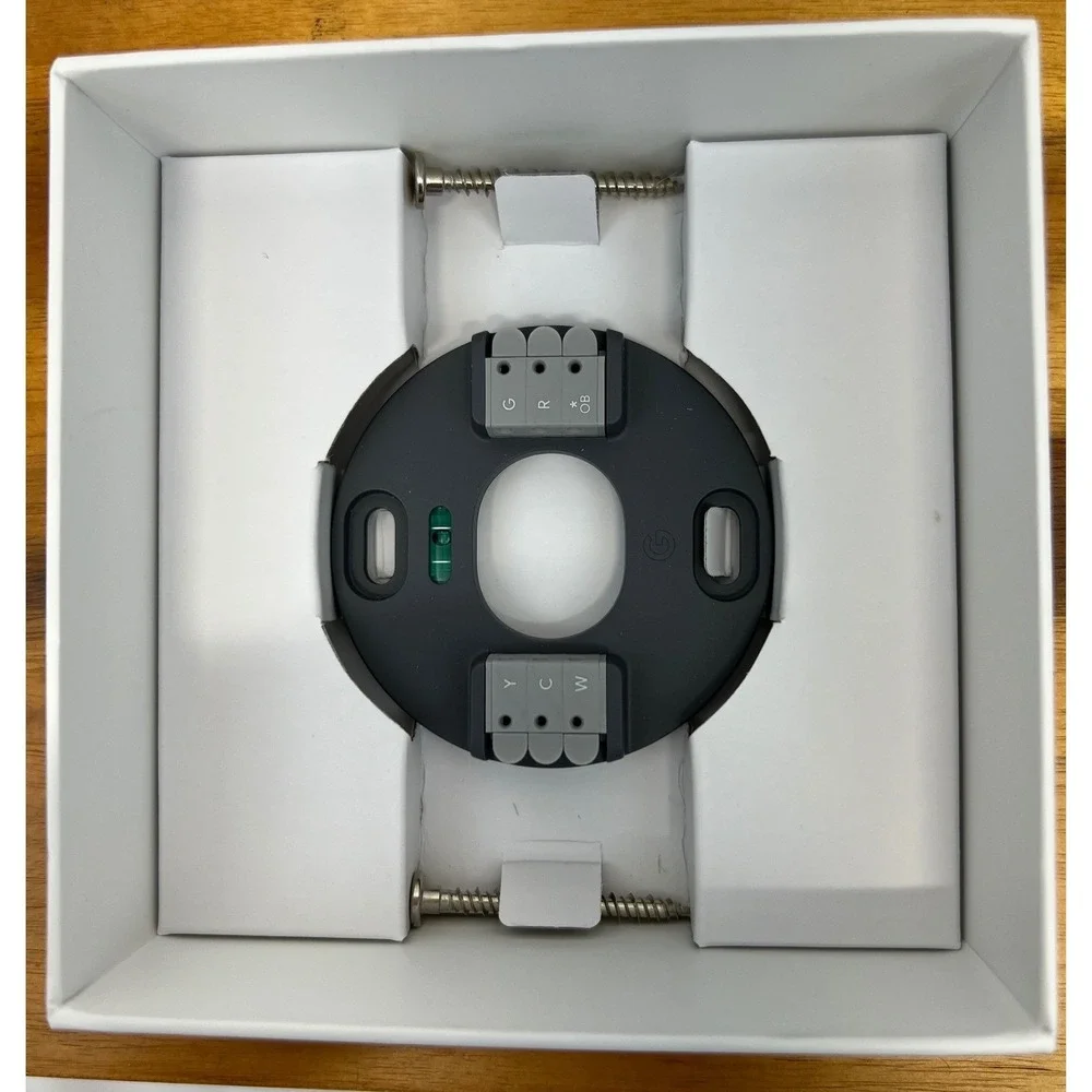 Google Nest Thermostat Smart Programmable G4CVZ Charcoal Gray New Open Box